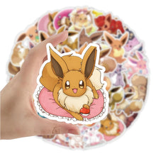 Lade das Bild in den Galerie-Viewer, Süße Evoli Eevee Aufkleber Sticker (10, 30 oder 50 Stk.)
