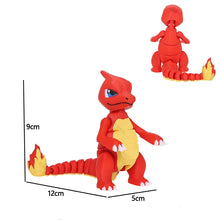 Lade das Bild in den Galerie-Viewer, Bewegliche Glutexo Charmeleon Pokémon Figur
