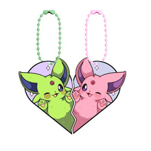 Carga la imagen en el visor de la galería, Evoluciones de Eevee - lindos colgantes