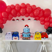 Load the image into the gallery viewer, 8 pcs. Birthday bag in Pokemon, Jigglypuff or Pikachu design
