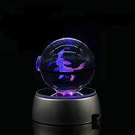 Crystal Pokeball with 3D effect Realxo Mewtwo Pikachu and much more. buy