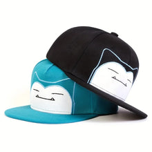 Lade das Bild in den Galerie-Viewer, Tolle Relaxo Snorlax Baseball Cap in Schwarz oder Grün für Erwachsene
