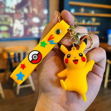 Lade das Bild in den Galerie-Viewer, Pikachu Gengar Glumanda Pummeluff Schlüsselanhänger Keychain
