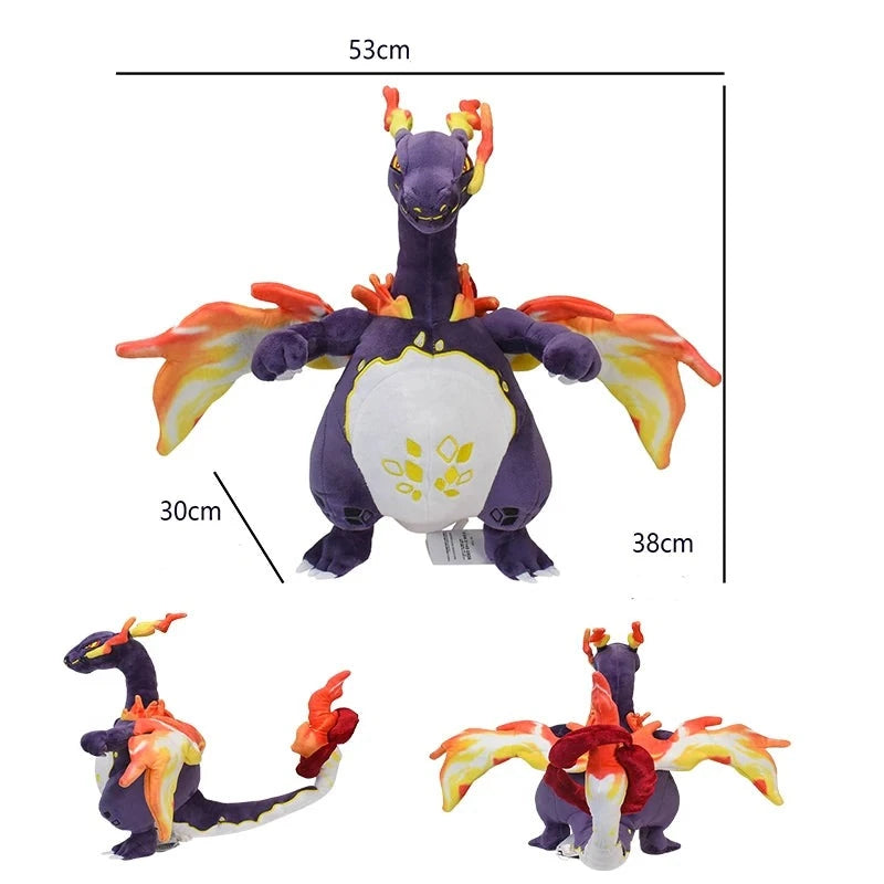 Pokemon di peluche Gigantamax Charizard Charizard iridescente