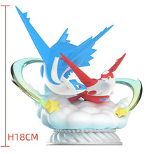 Lade das Bild in den Galerie-Viewer, Pokemon  Latios mit Latias Figur Statue (ca. 18cm)
