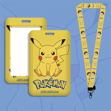 Load the image into the gallery viewer, Kawaii Pokemon Pikachu Badge with Lanyard