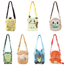 Load the image into the gallery viewer, plush bags and backpacks with Pokemon motifs