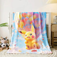 Lade das Bild in den Galerie-Viewer, Kuschelige Decken mit Pokemon Motiven zum kuscheln und wohlfühlen
