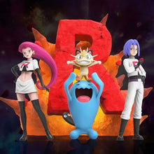 Lade das Bild in den Galerie-Viewer, Team Rocket Figuren Set  mit Jessie, James, Mauzi und Woingenau
