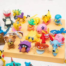 Cargue la imagen en el visor de la galería, 20 figuras de Pokémon grandes (aproximadamente 4-6 cm) en una caja de regalo
