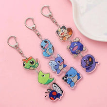 Lade das Bild in den Galerie-Viewer, Süße Pokeom Anime Acrylic Schlüsselanhänger Keychains
