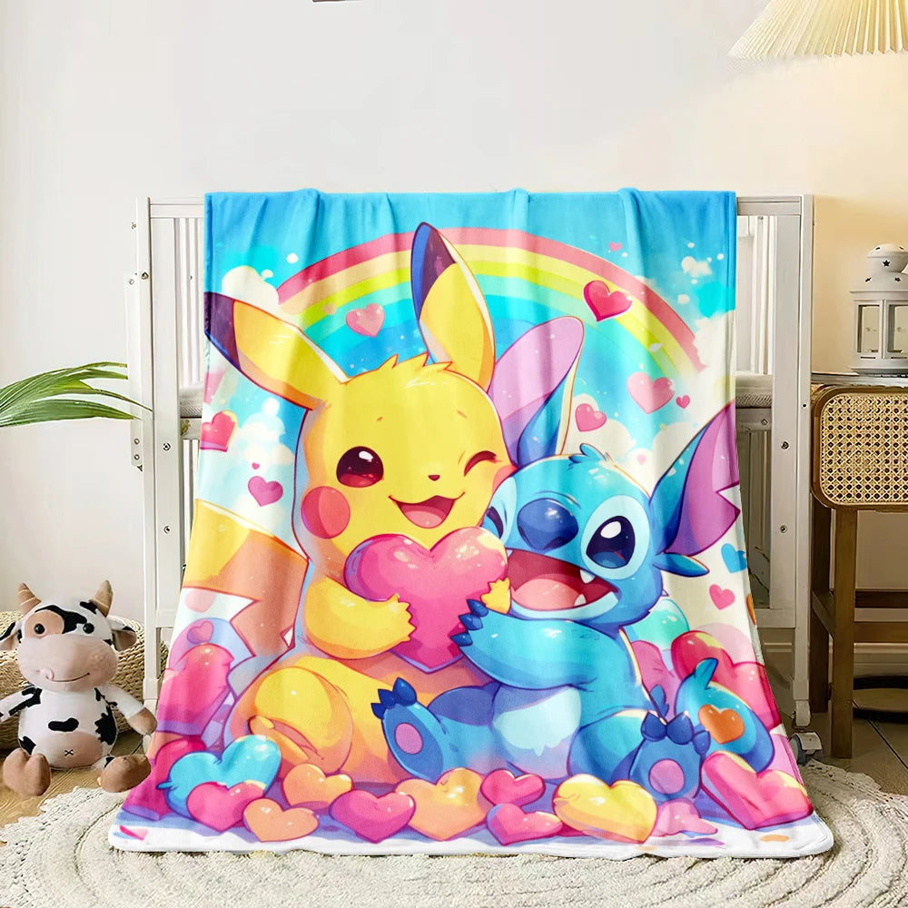 Kuschelige Decken mit Pokemon Motiven zum kuscheln und wohlfühlen
