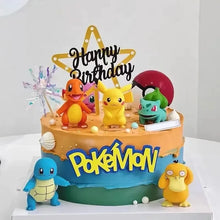 Load the image into the gallery viewer, Pokemon Pikachu birthday cake decoration with 13 pieces and figures