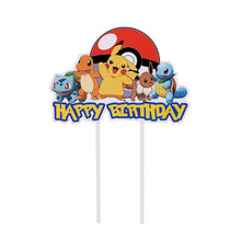 Lade das Bild in den Galerie-Viewer, Pikachu Kuchen Topper Deko
