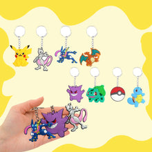 Lade das Bild in den Galerie-Viewer, Pokemon Anhänger Keychains im 8er oder 16er Pack
