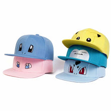 Lade das Bild in den Galerie-Viewer, Neue Relaxo, Pummeluff, Schiggy oder Pikachu Baseball Cap Mützen
