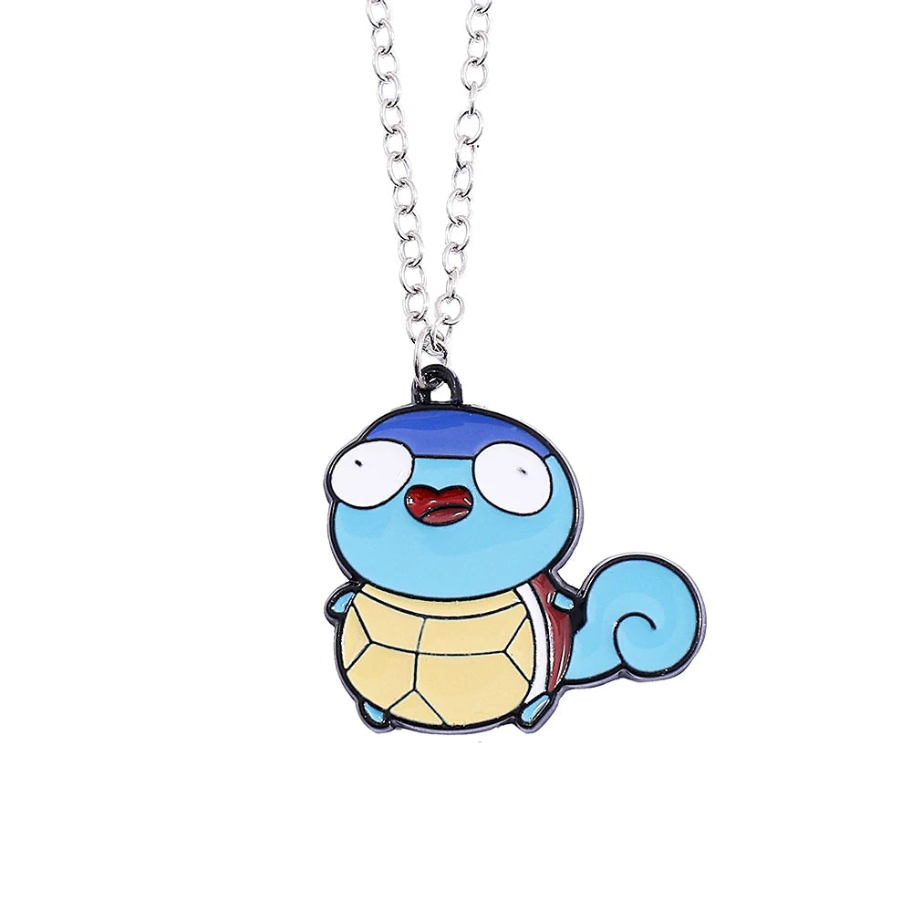 Lustige Pokemon Halsketten, Bisasam, Enton, Gengar, Glumanda oder Schiggy