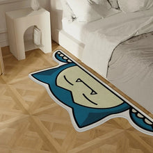 Lade das Bild in den Galerie-Viewer, Niedlicher Relaxo Snorlax Teppich
