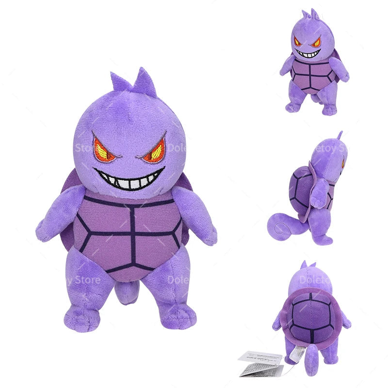Pokemon Gengar Schiggy Squirtle Cosplay Plüschtier (ca. 12x10x15cm)
