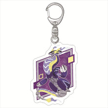 Load the image into the gallery viewer, Pokemon Meowscarada Skeledirge Ceruledge Acrylic Pendant Keychain