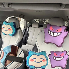 Lade das Bild in den Galerie-Viewer, Gengar oder Relaxo Snorlax Auto Nackenkissen
