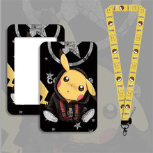 Lade das Bild in den Galerie-Viewer, Kawaii Pokemon Pikachu Badge mit Lanyard
