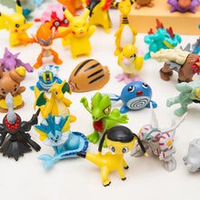 Cargue la imagen en el visor de la galería, 20 figuras de Pokémon grandes (aproximadamente 4-6 cm) en una caja de regalo