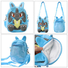 Carga la imagen en el visor de galerías, bolsos de peluche y mochilas con motivos de Pokémon