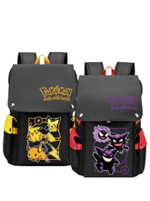 Lade das Bild in den Galerie-Viewer, Pokemon Rucksack für die Schule Schul-Tornister Rucksack (43 x 32 x 13 cm)
