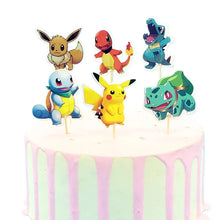 Lade das Bild in den Galerie-Viewer, Pikachu Kuchen Topper Deko
