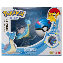 Lade das Bild in den Galerie-Viewer, Pokemon Spielzeug - Großer Pokeball mit Pokemon Figur zum spielen oder sammeln
