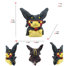 Load the image into the gallery viewer, Rayquaza plush toys in different shapes - Mega Raayquaza, Iridescent and much more. buy