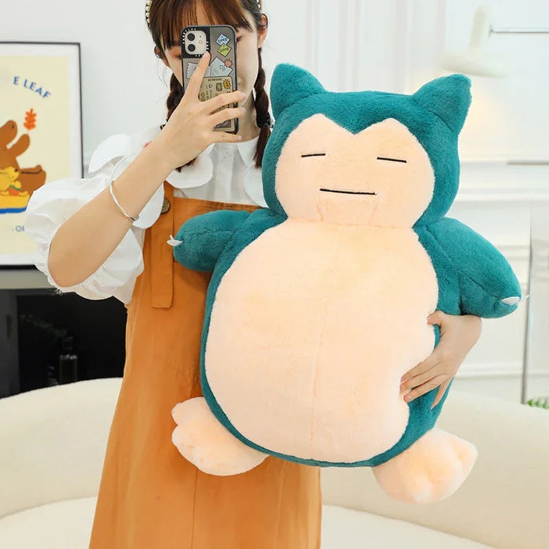 Peluche Snorlax Jumbo – Pokémon Sleeping Buddy, Nuovo