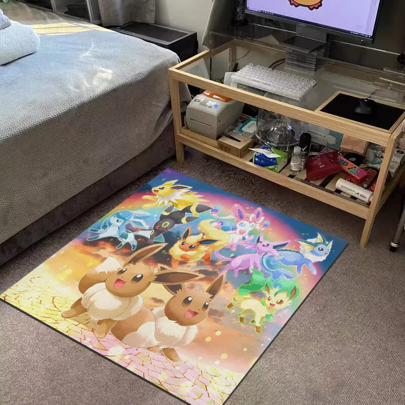 Bunte Pokemon Anime Teppiche in vielen Motiven