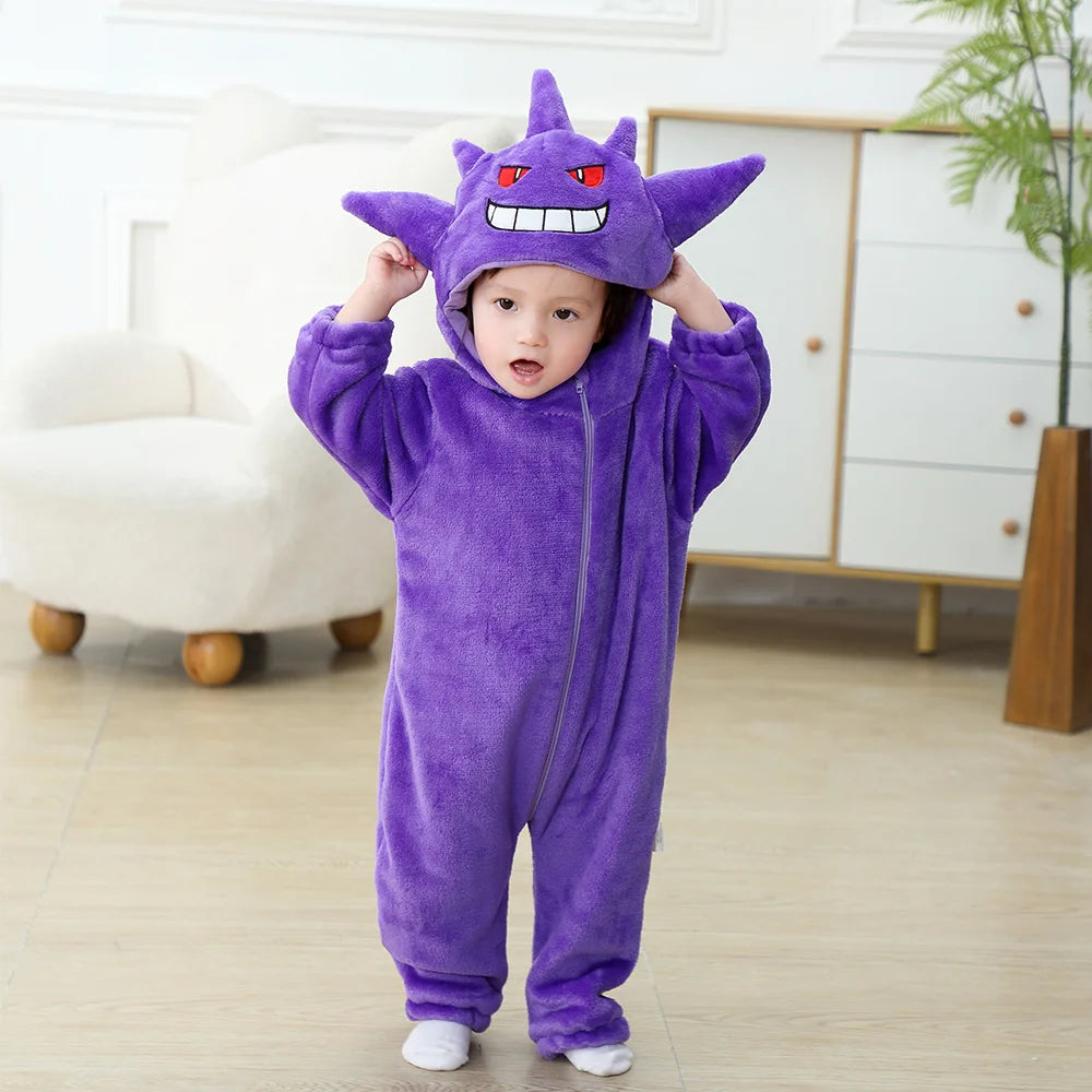Niedlicher Gengar Onesie Pyjama Cosplay für Kinder kaufen