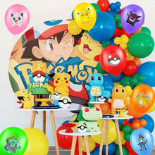 Lade das Bild in den Galerie-Viewer, 28 bunte Pokemon Luftballons für Geburtstag, Feier, Deko, Kindergeburtstag
