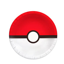 Load the image into the gallery viewer, Pokemon children's birthday decorations - plates, cups, banners, tablecloths, etc.