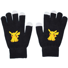 Lade das Bild in den Galerie-Viewer, Pikachu Winterhandschuhe in Schwarz oder Gelb
