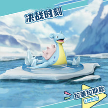Load the image into the gallery viewer, detailed Pokemon figures Dragonite, Charizard, Lapras, Turtok etc.