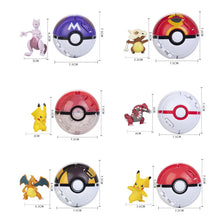 Lade das Bild in den Galerie-Viewer, Pop&#39;n throw Pokebälle mit Pokemon Figur

