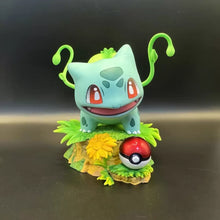 Lade das Bild in den Galerie-Viewer, Detailreiche Bisasam Bulbasaur Figur (ca. 10cm)
