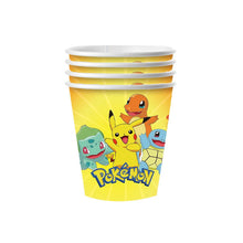 Lade das Bild in den Galerie-Viewer, Pokemon Kindergeburtstags Deko - Teller, Becher, Banner etc.
