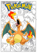 Lade das Bild in den Galerie-Viewer, Pokemon Canvas Poster im Comic Look in vielen Motiven
