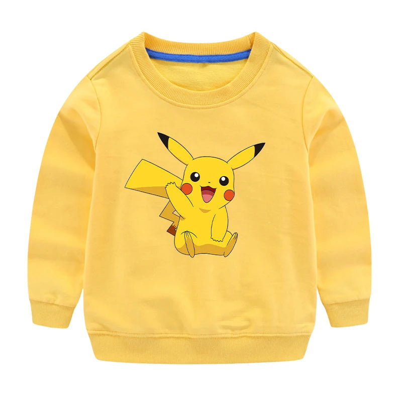 Bunte Pokémon Kinder-Pullover – Stylisch, bequem & voller Pokémon-Power!