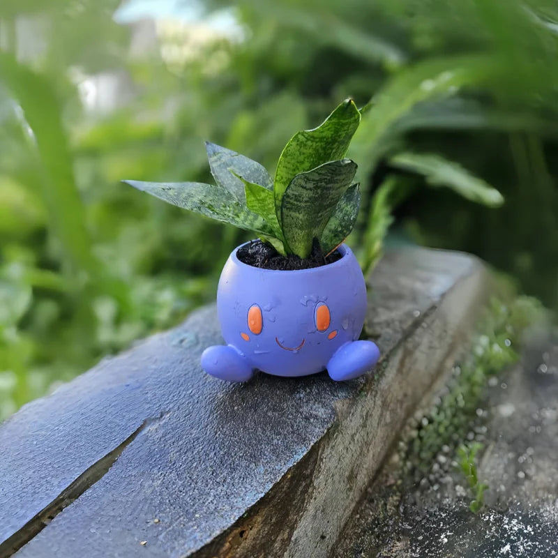 oddish pot plant Buy Pokemon Myrapla Oddish Plant Pot (approx. 10x6cm)