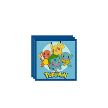 Load the image into the gallery viewer, Pokemon children's birthday decorations - plates, cups, banners, tablecloths, etc.