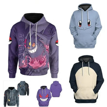 Lade das Bild in den Galerie-Viewer, Pokemon Hoodie Sweater in vielen Motiven
