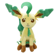 Sitting Folipurba Leafeon Plush Pokemon (approx. 25cm)