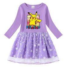 Lade das Bild in den Galerie-Viewer, Pokemon Pikachu Prinzessin Kleid für Kinder
