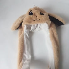 Cargue y reproduzca videos en el visor de galería, lindo sombrero de cosplay de Eevee Eevee con orejas largas